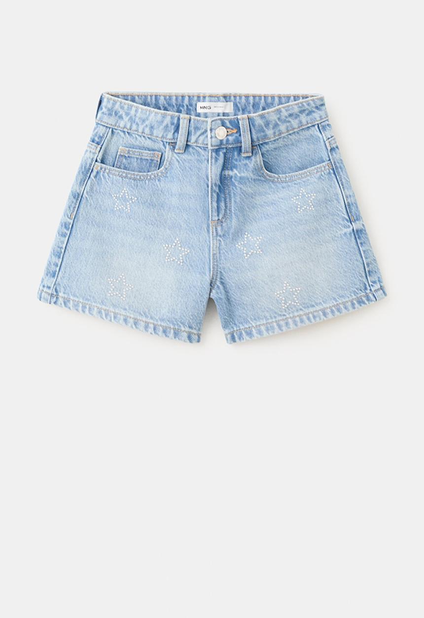 MANGO - Shorts CHELSITA - Open Blue