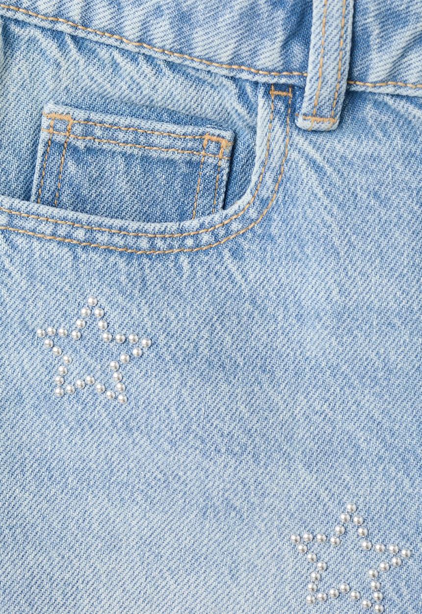 MANGO - Shorts CHELSITA - Open Blue