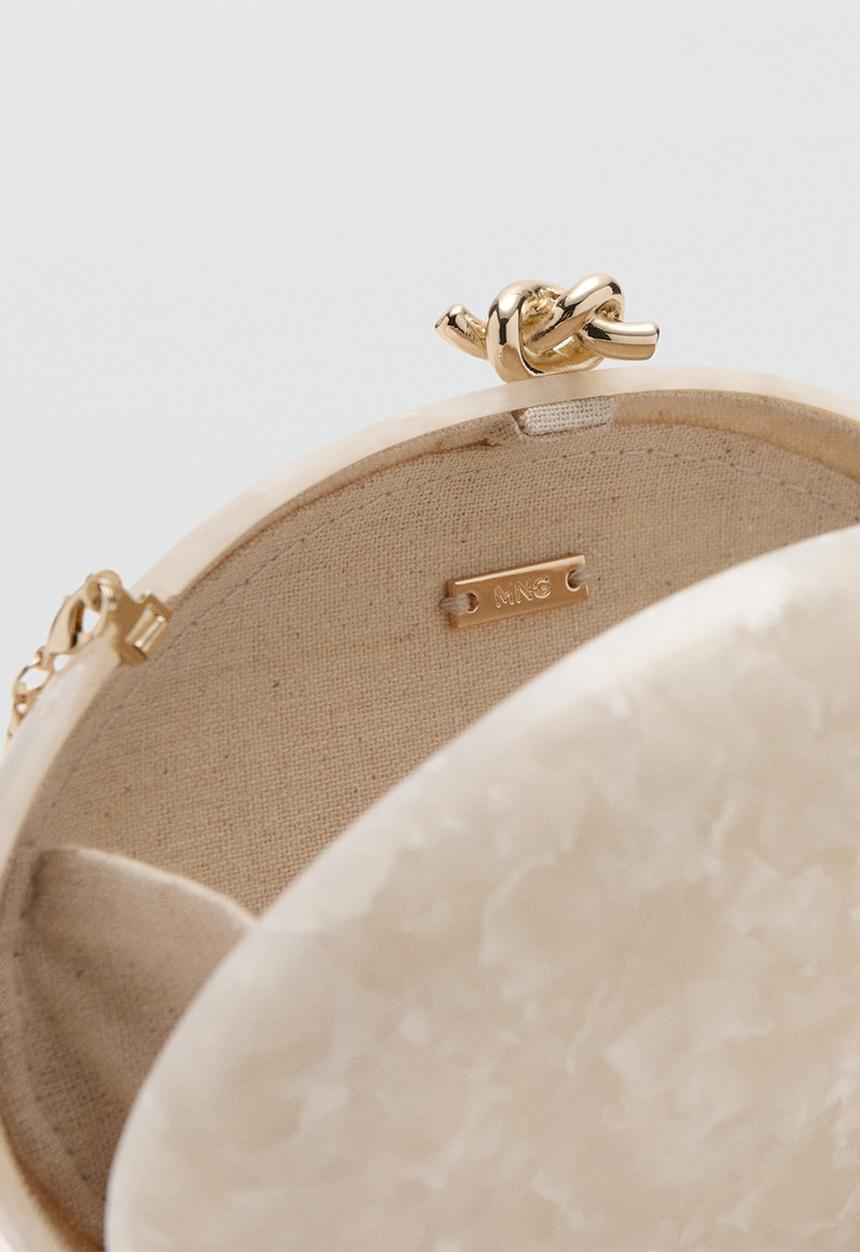 MANGO - Nudo Handbag - Light Beige