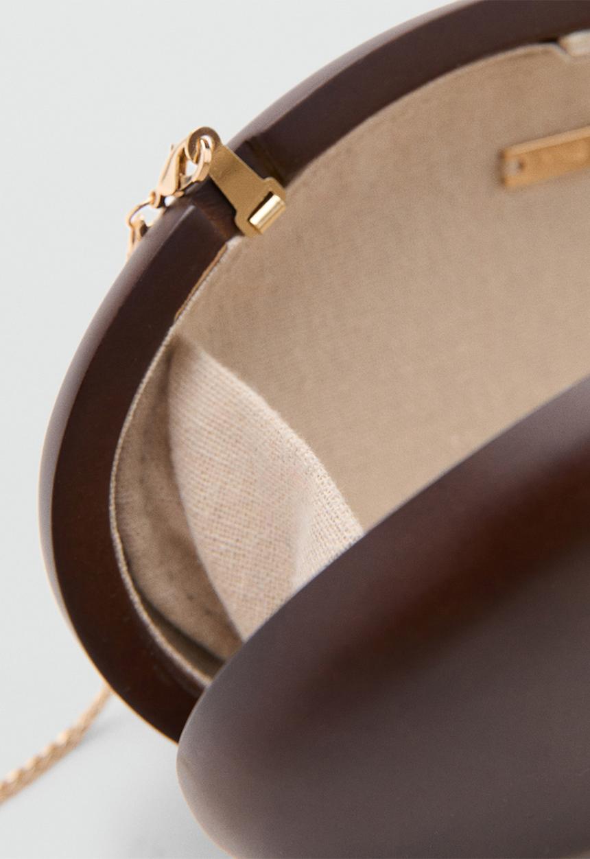 MANGO - Bag Mch Nudow - Dark Brown