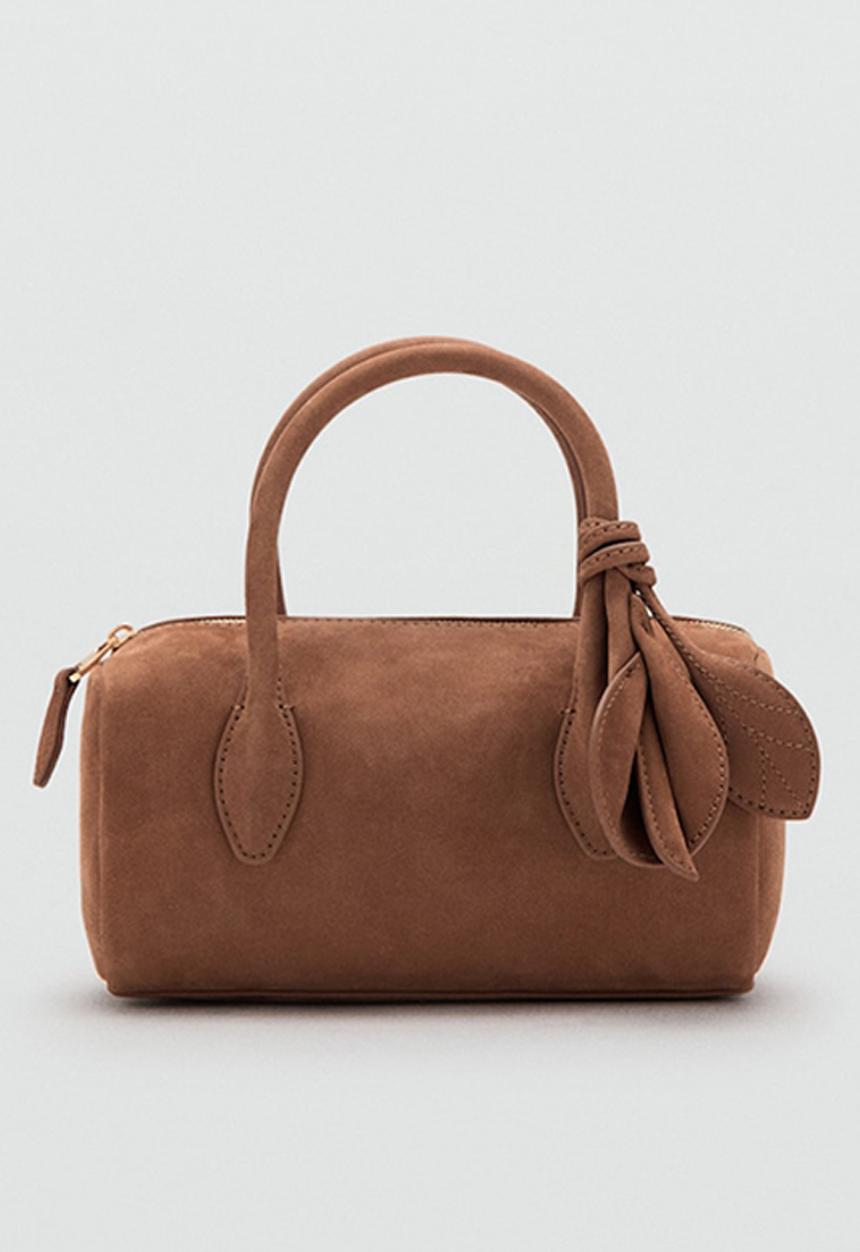 MANGO - Blanes Handbag - Brown