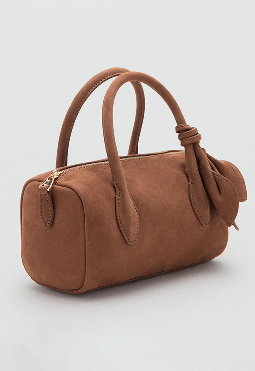 MANGO - Blanes Handbag - Brown