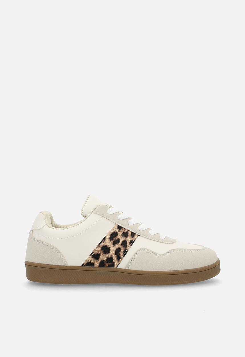 Pop Candy - Gum sole sneakers - white / beige