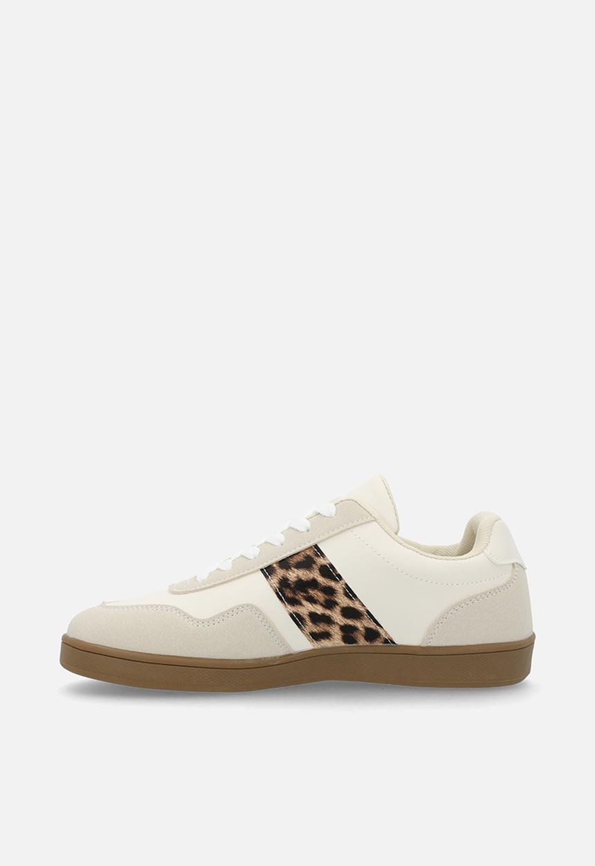 Pop Candy - Gum sole sneakers - white / beige