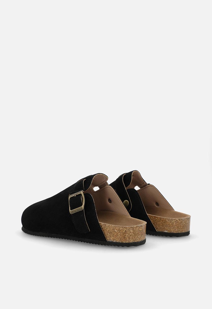 Pop Candy - Mules with buckle - black