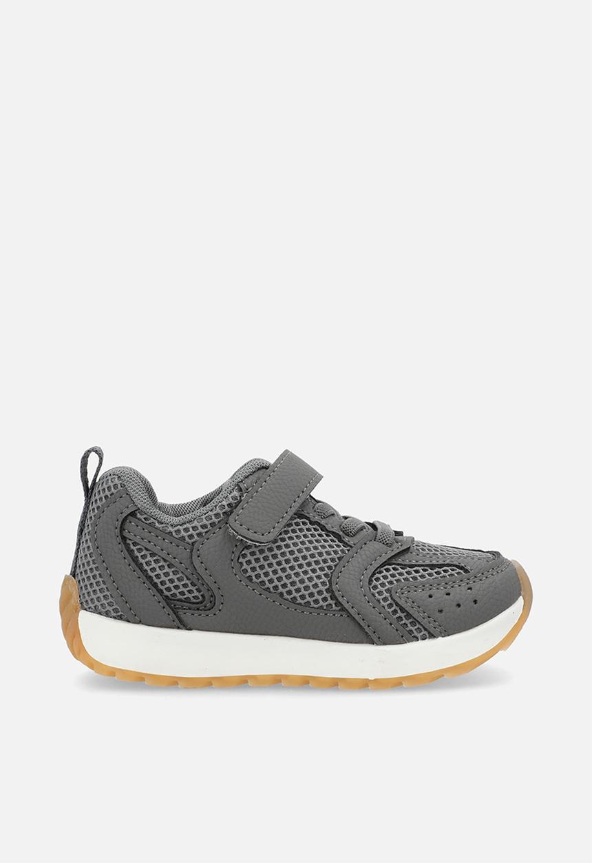 Pop Candy - Lace-up sneakers with strap - dark grey