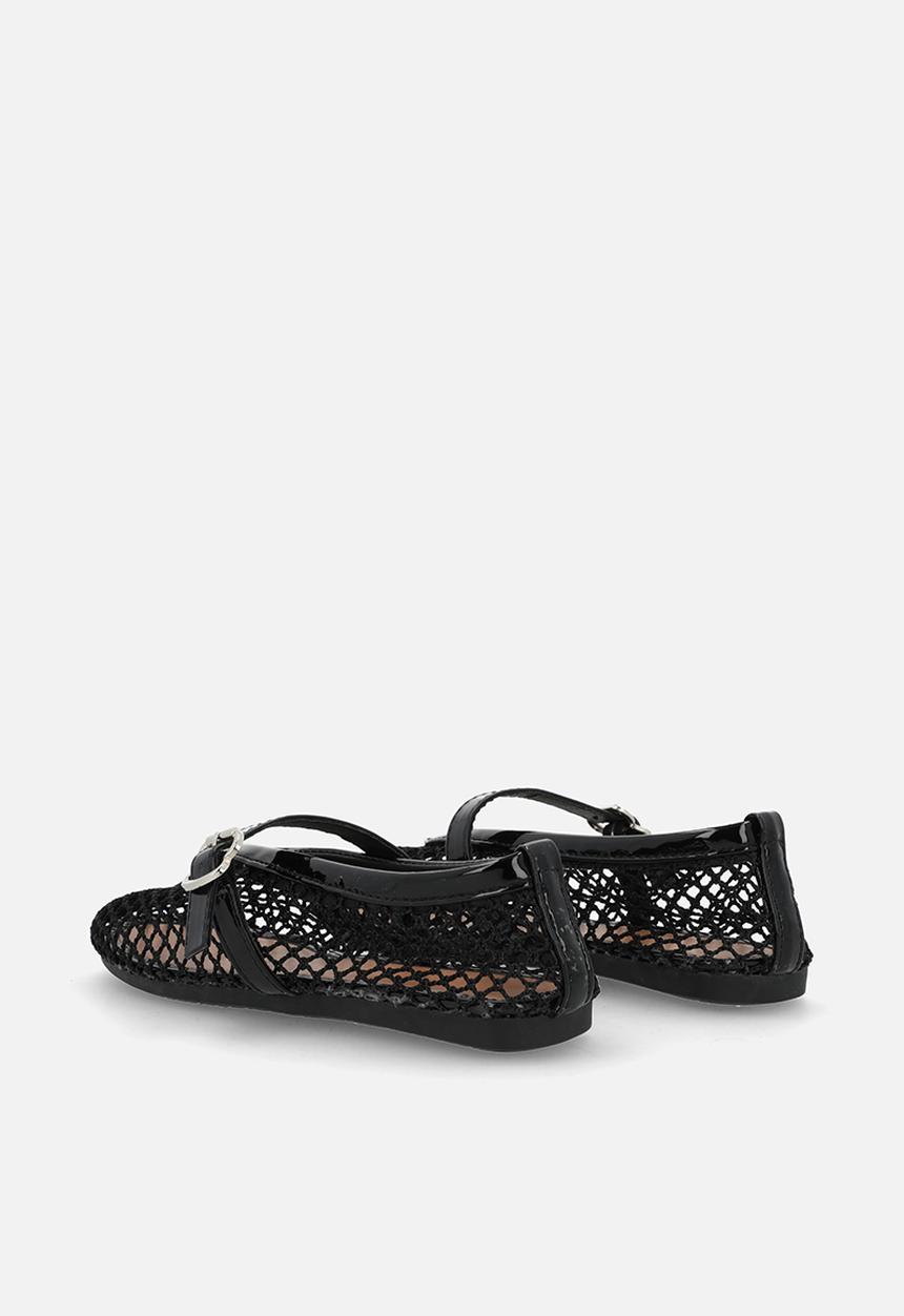 Pop Candy - Fishnet ballets - black