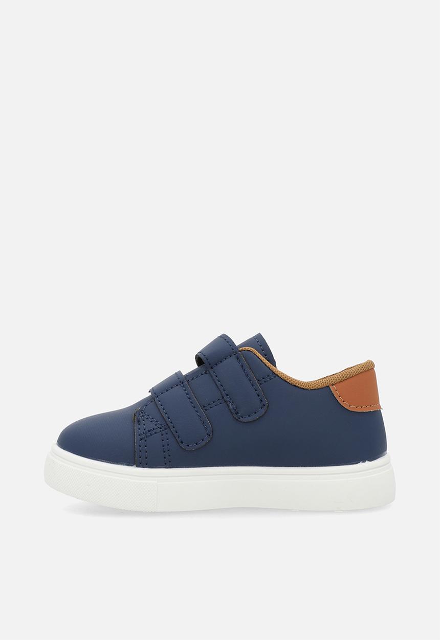 Pop Candy - Double strap sneakers - light navy/tan