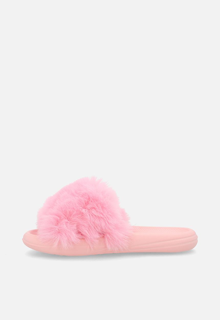 Pop Candy - Fluffy slides - pink
