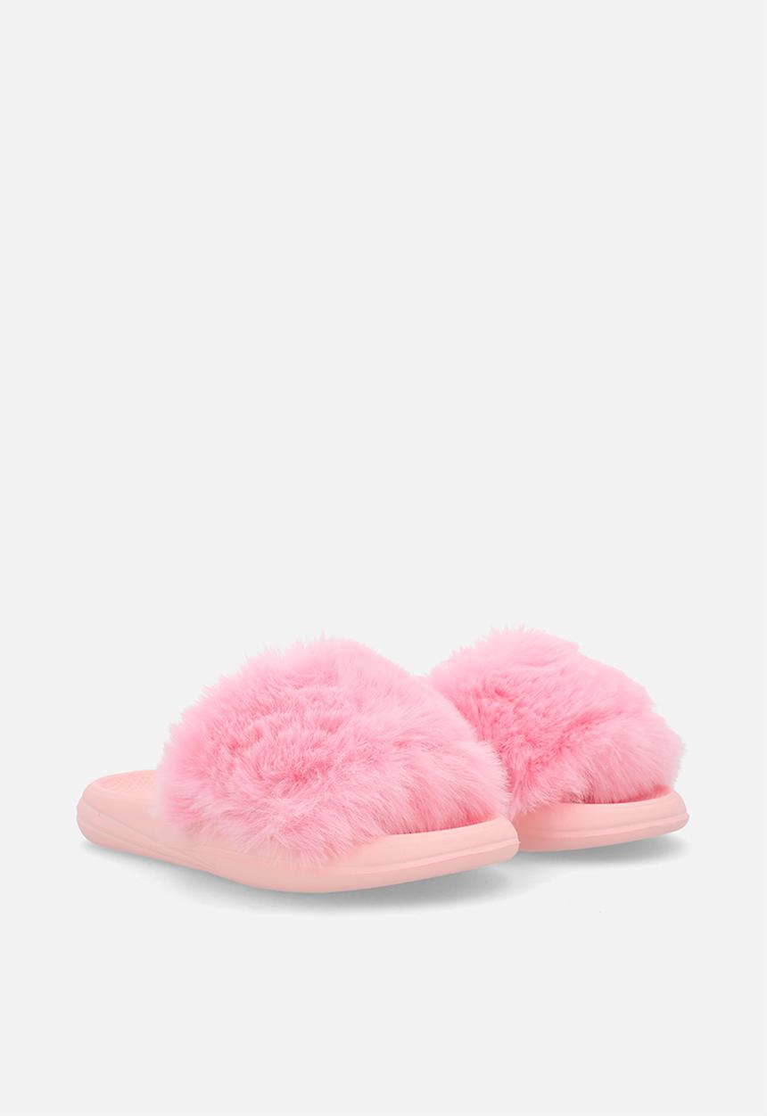 Pop Candy - Fluffy slides - pink