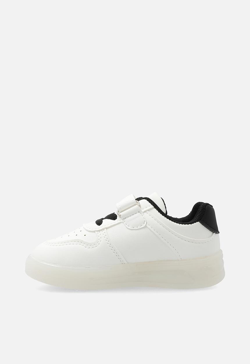 Pop Candy - LED sneakers - white/black