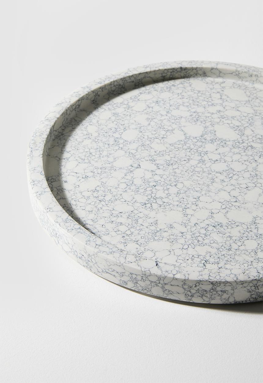 Sixth Floor - Spec Marble Serving Tray - Neutral & Black