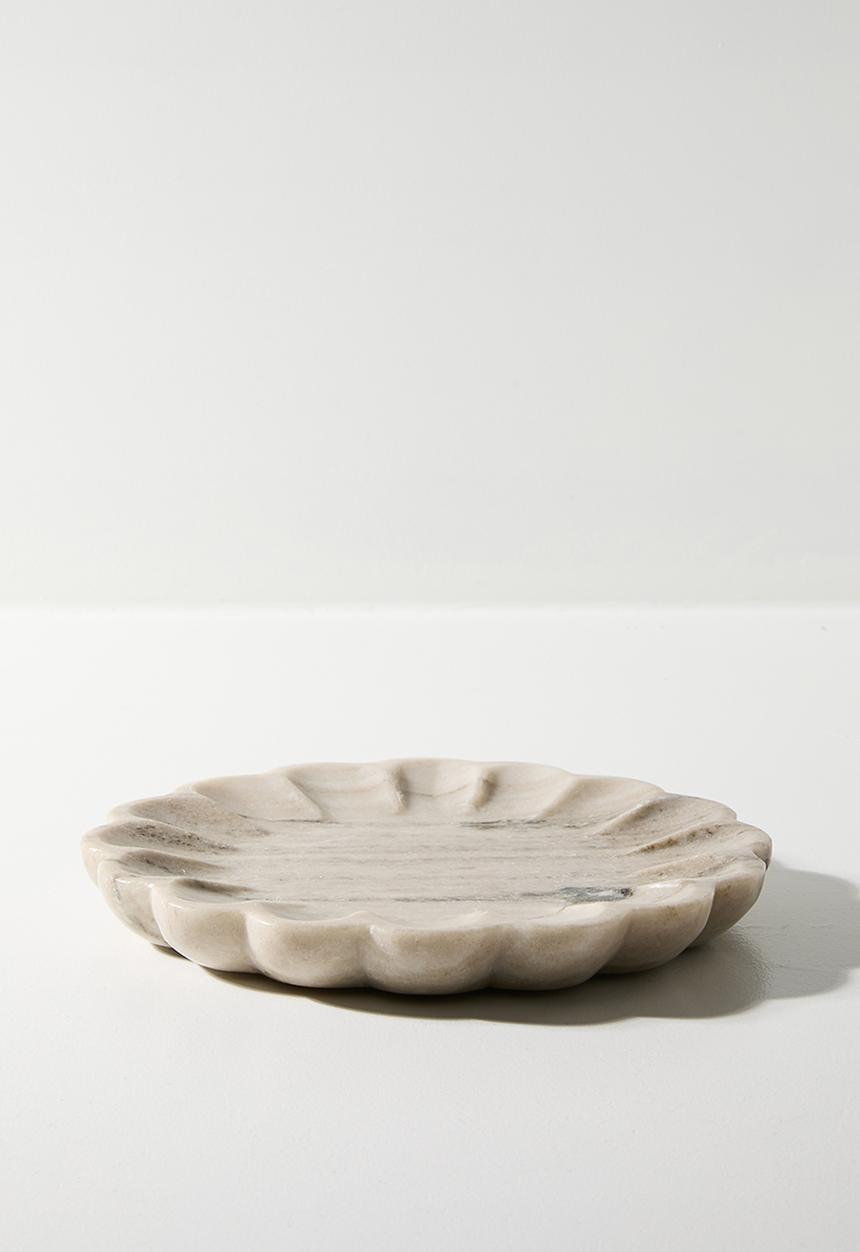 Sixth Floor - Scalloped Décor Tray - Natural