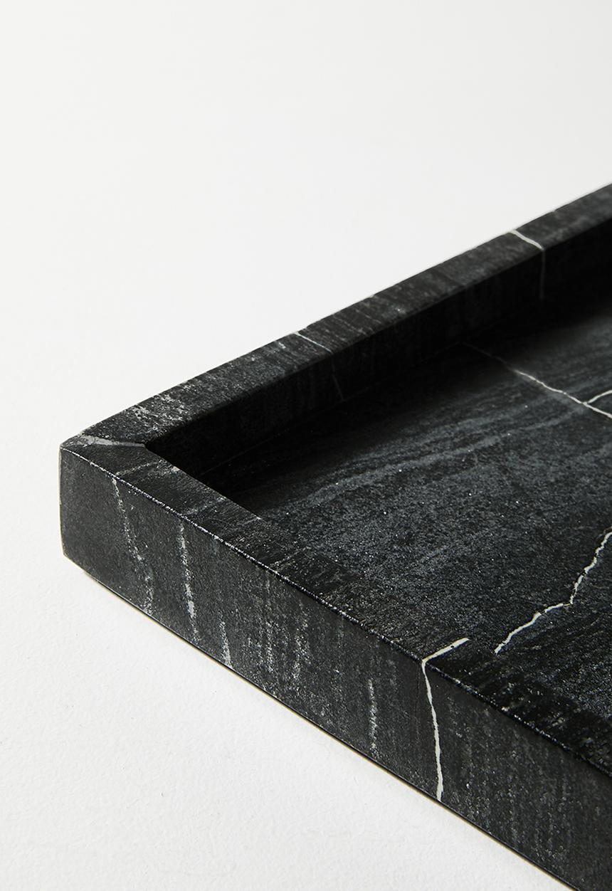Sixth Floor - Marble Display Tray - Black 