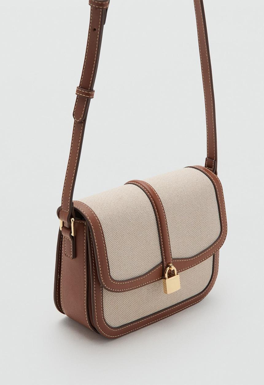 MANGO - Bilmac Crossbody Bag- Brown