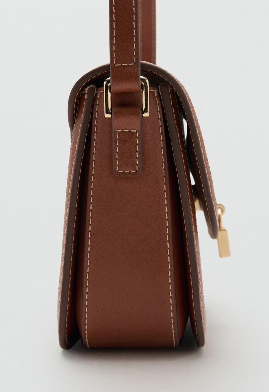MANGO - Bilmac Crossbody Bag- Brown