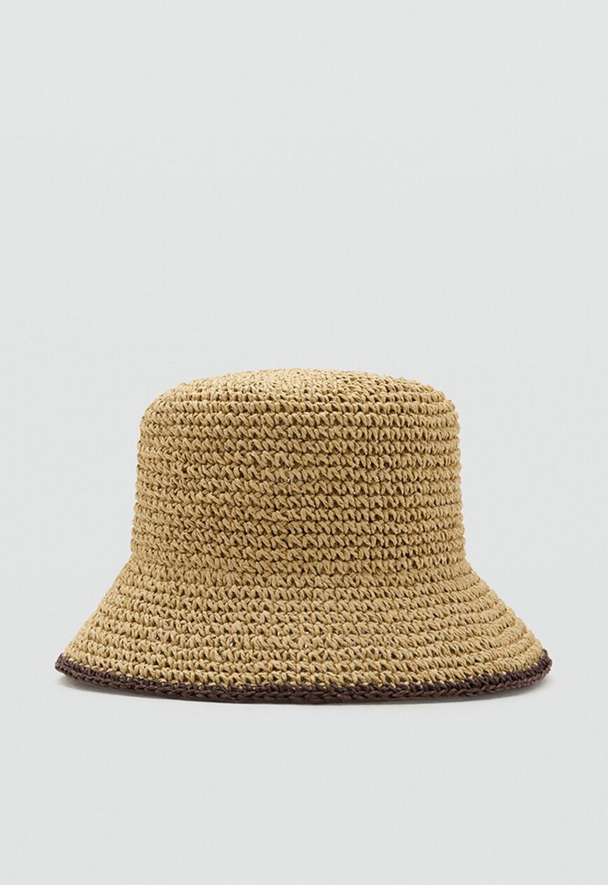 MANGO - Salty Hat- Dark Brown