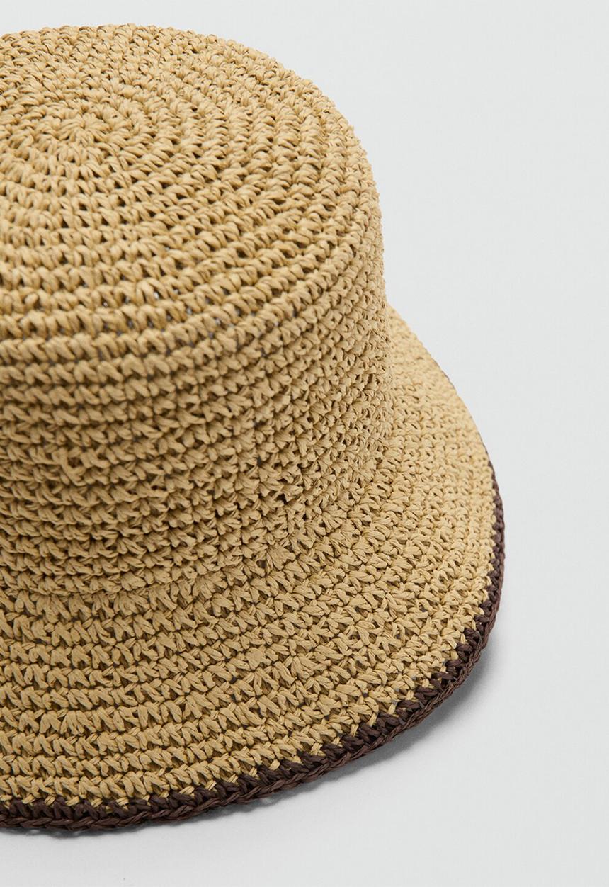 MANGO - Salty Hat- Dark Brown