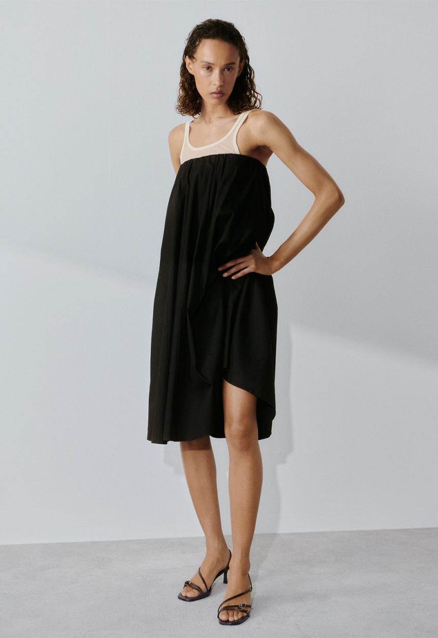 MANGO - Samba open toe slingback - dark brown