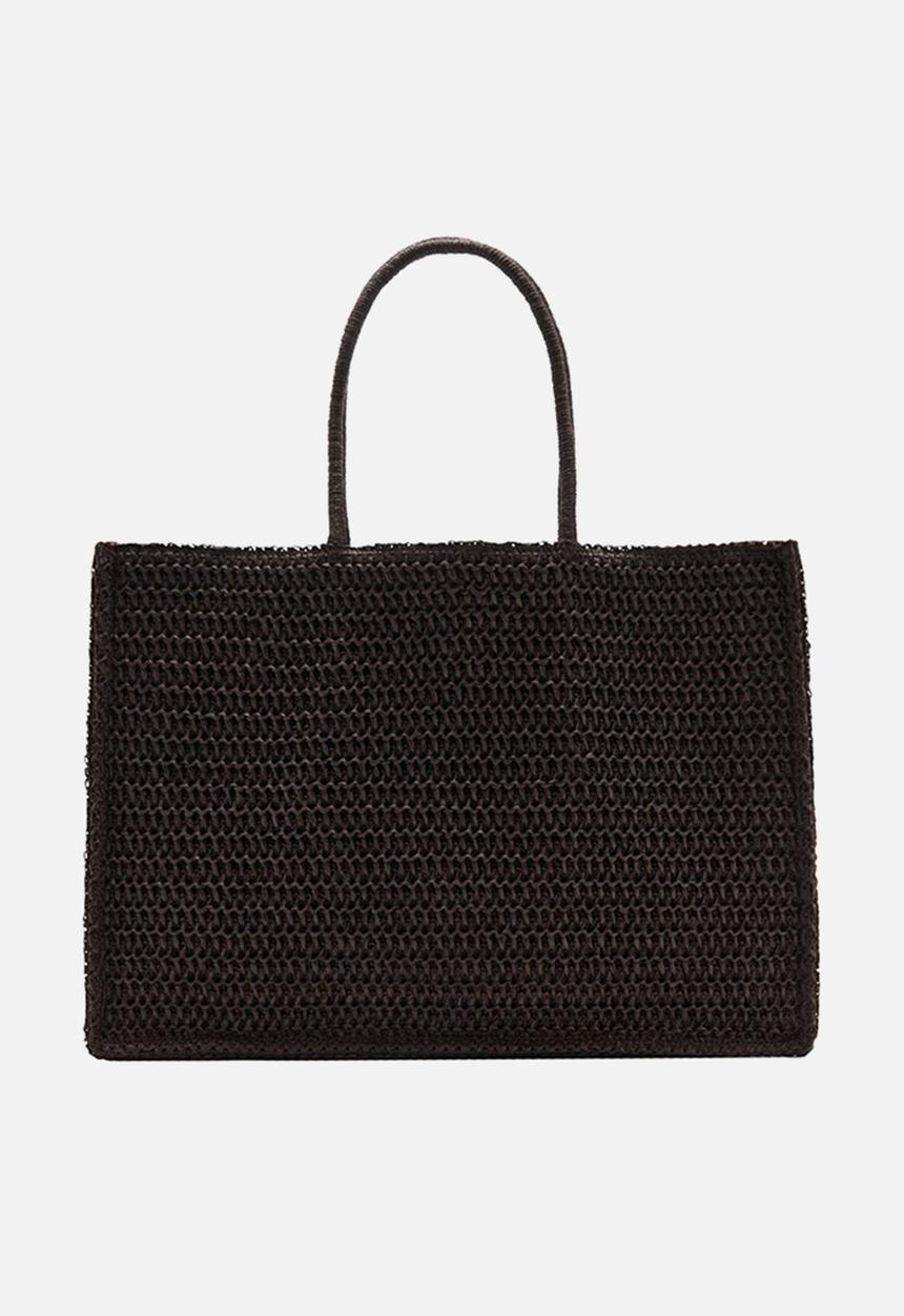 MANGO - Harper Tote Bag - Dark Brown