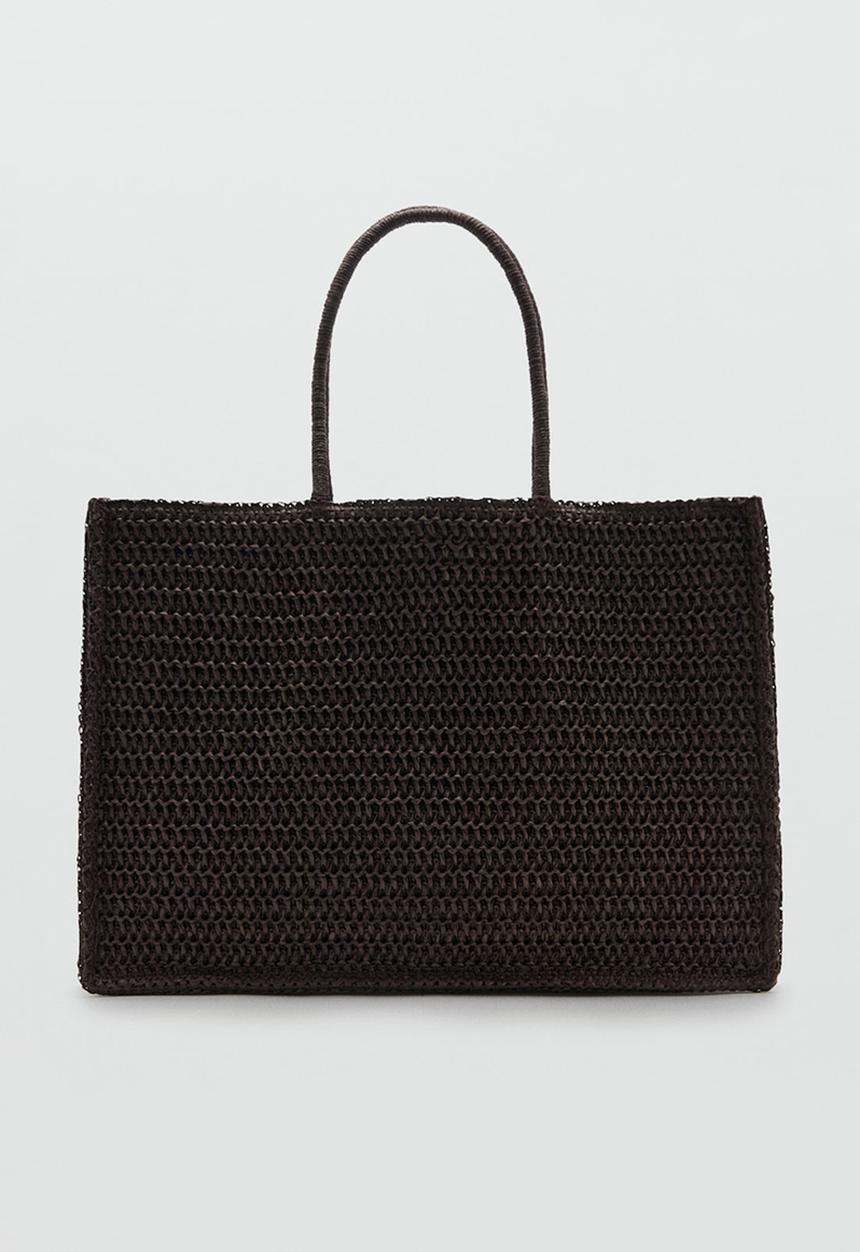 MANGO - Harper Tote Bag - Dark Brown