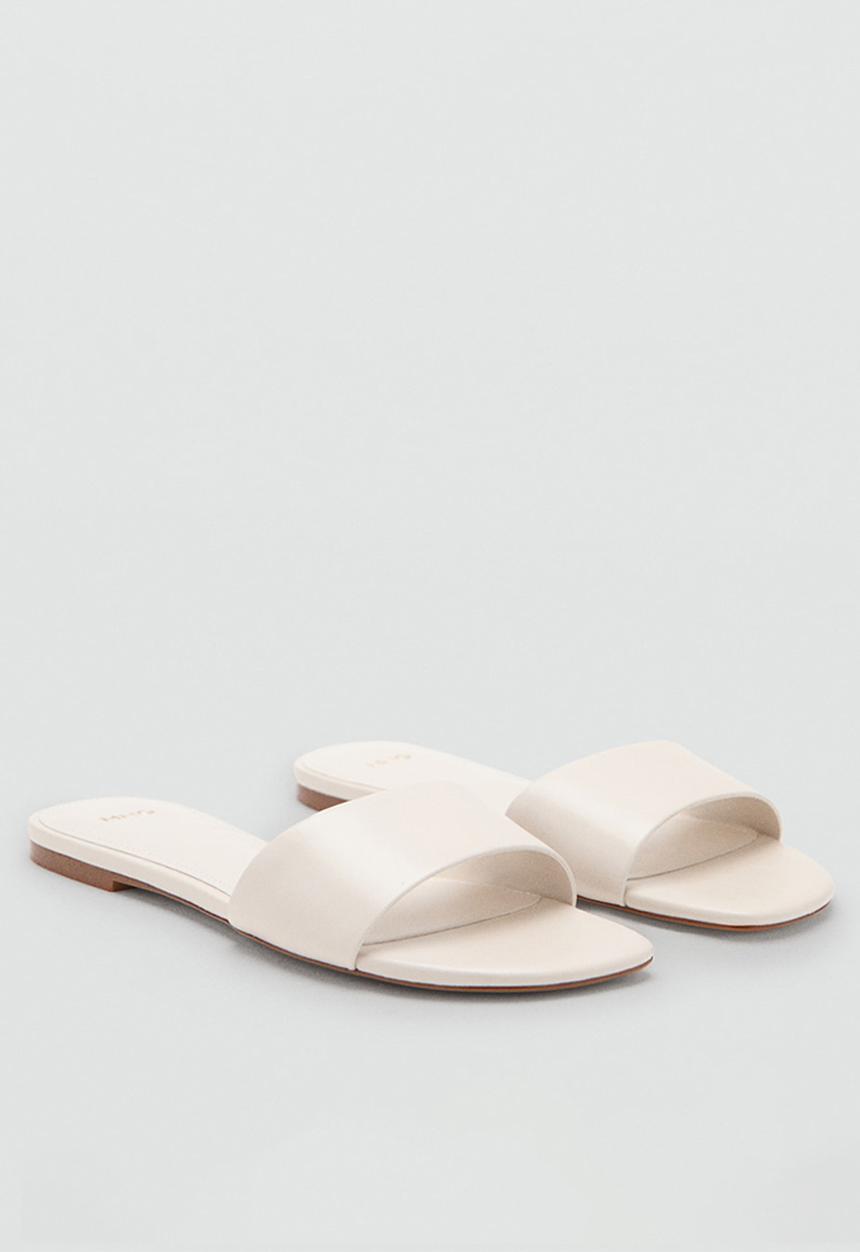 MANGO - Amelia slide - light beige
