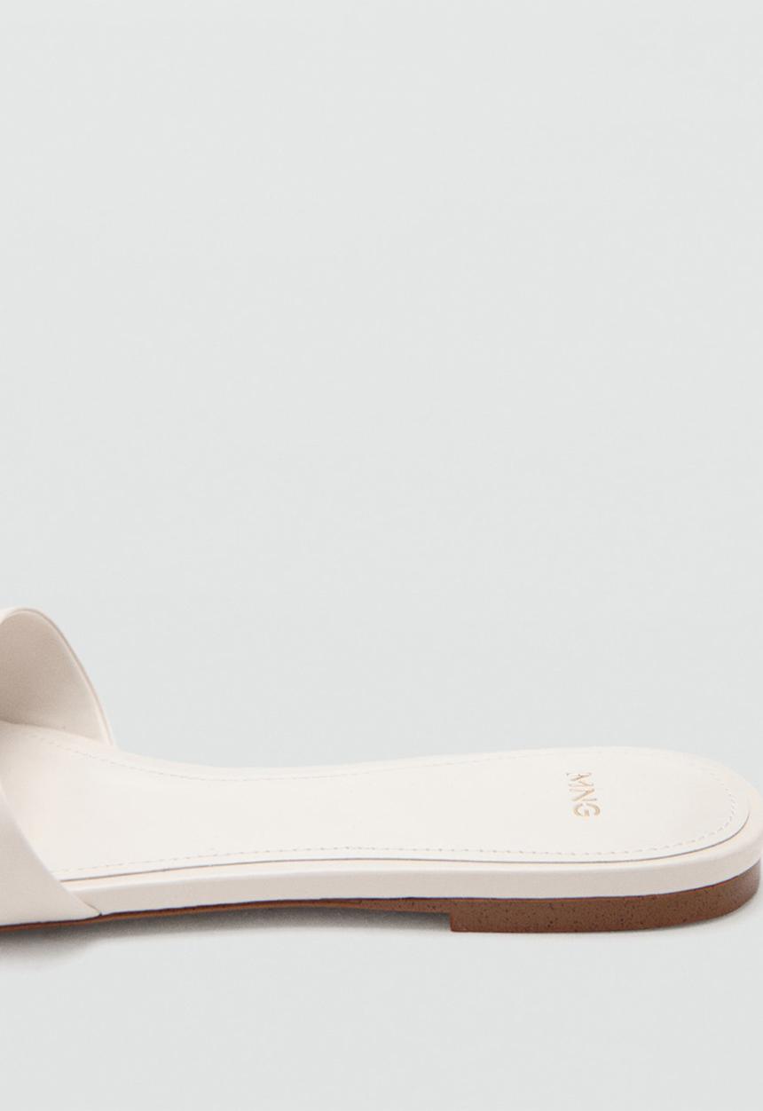 MANGO - Amelia slide - light beige