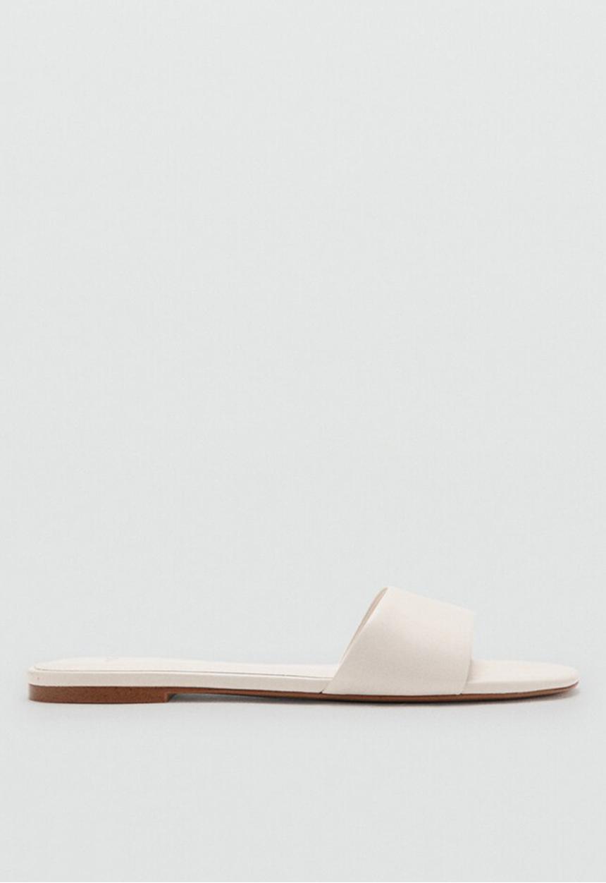 MANGO - Amelia slide - light beige