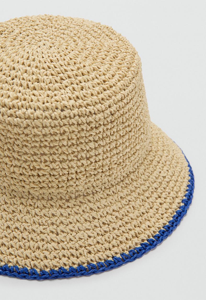 MANGO - Salty Hat- Medium Blue