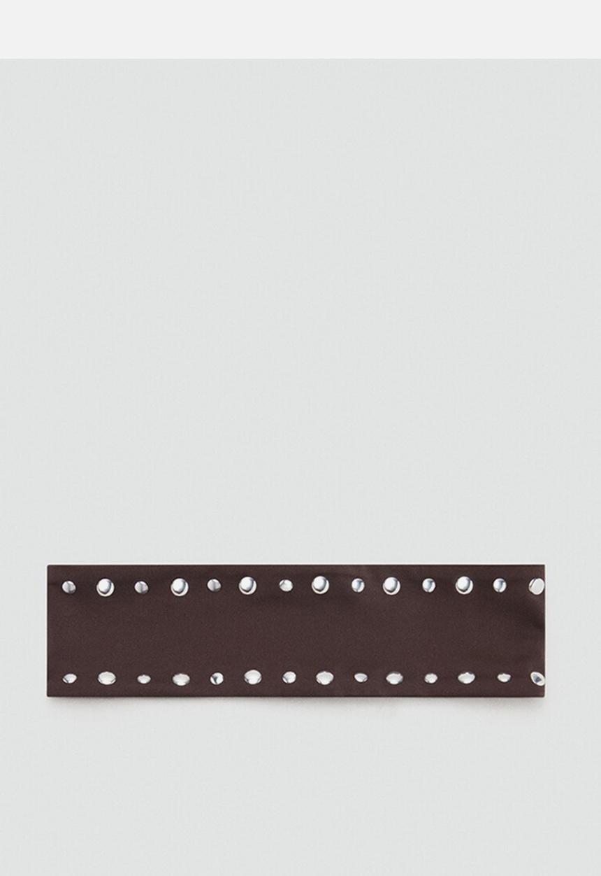 MANGO - Babel Headband- Dark Brown