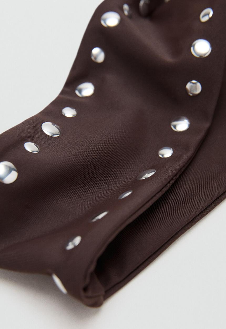 MANGO - Babel Headband- Dark Brown