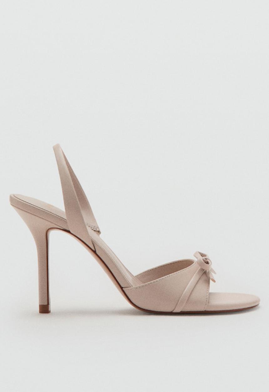 MANGO - Kate open toe slingback - light/pastel pink