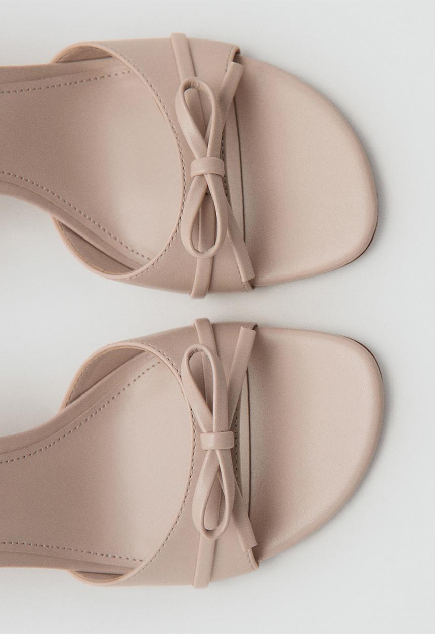 MANGO - Kate open toe slingback - light/pastel pink