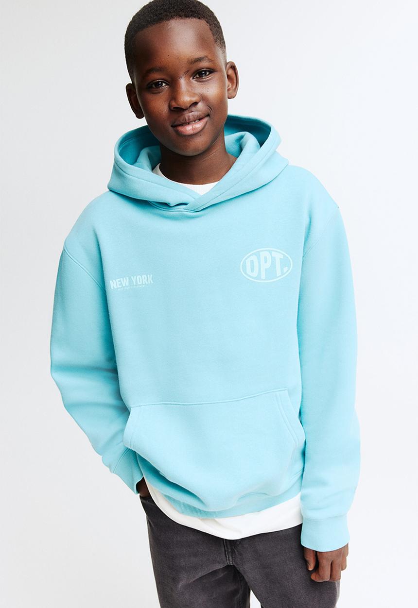 H&M - Hoodie - green/new york