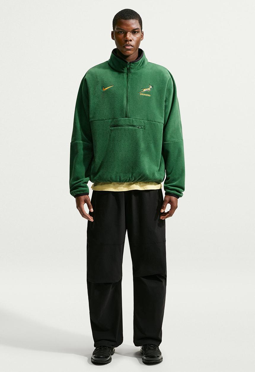 Springbok POLAR 1/2 ZIP Fleece - Green
