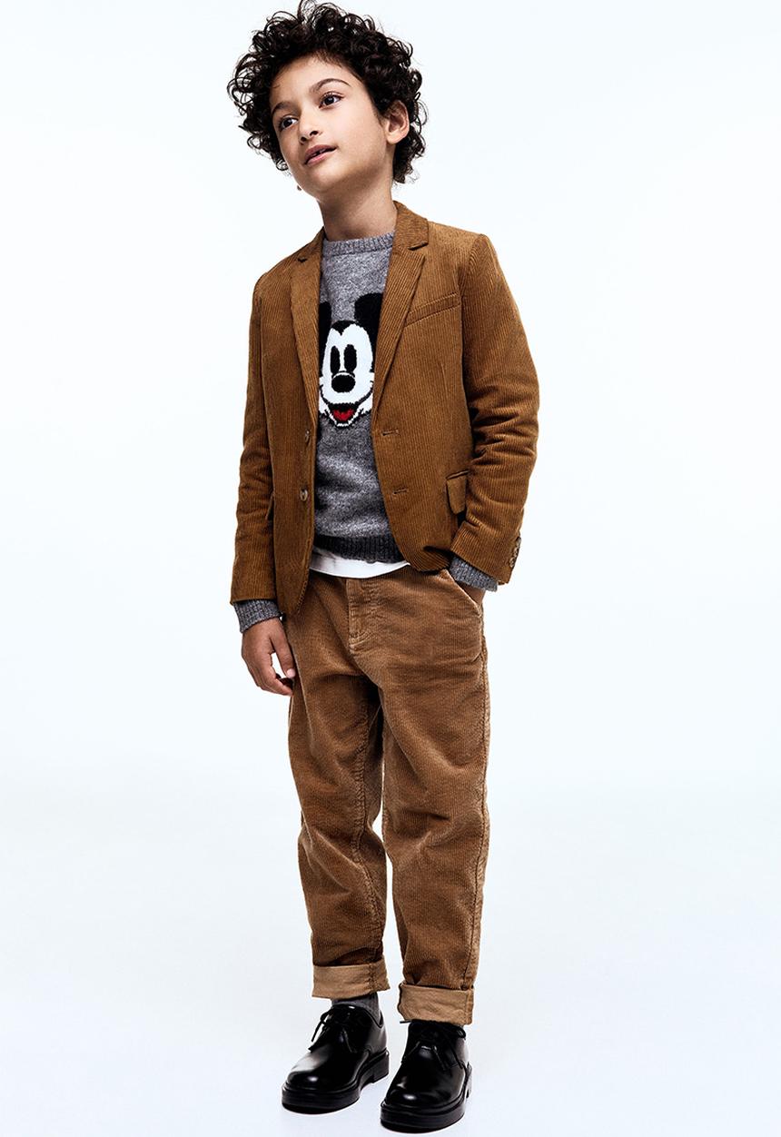 H&M - Corduroy chinos - brown