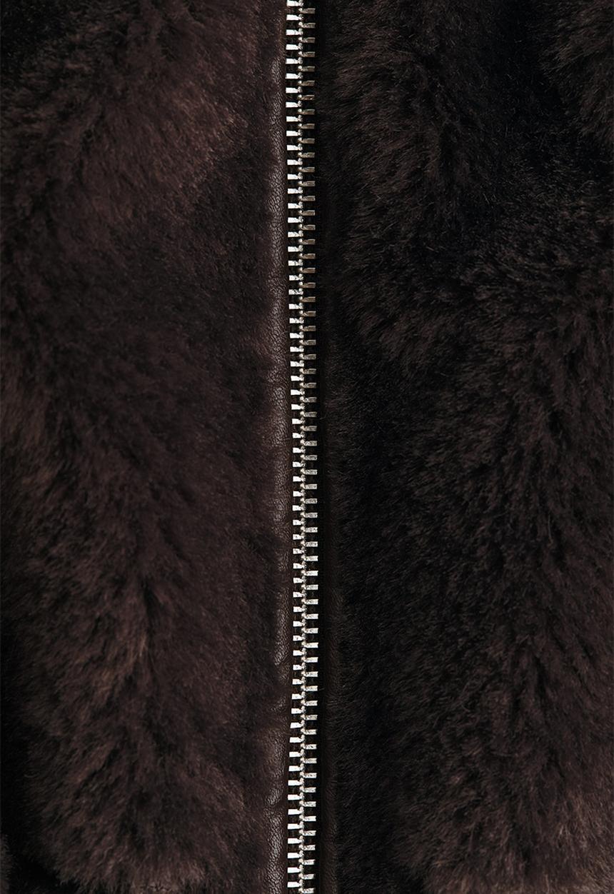 H&M - Oversized jacket - dark brown
