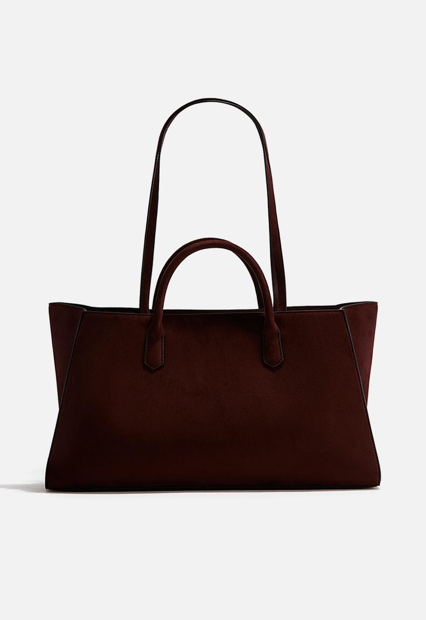 H&M - Tote bag - dark red