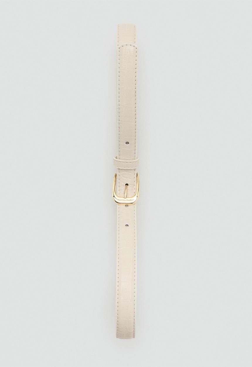 MANGO - Mirta Belt - Light Beige