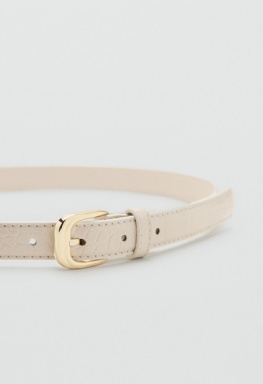 MANGO - Mirta Belt - Light Beige