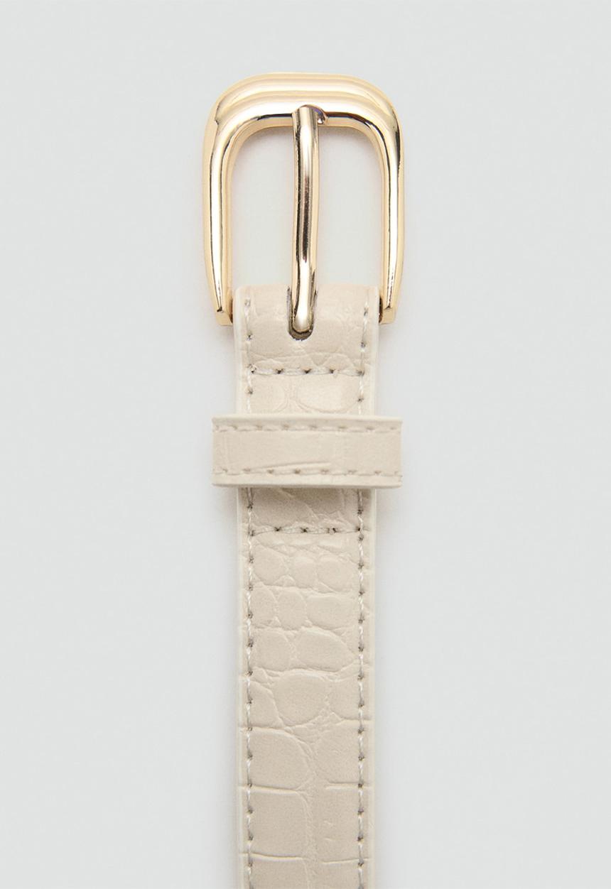 MANGO - Mirta Belt - Light Beige
