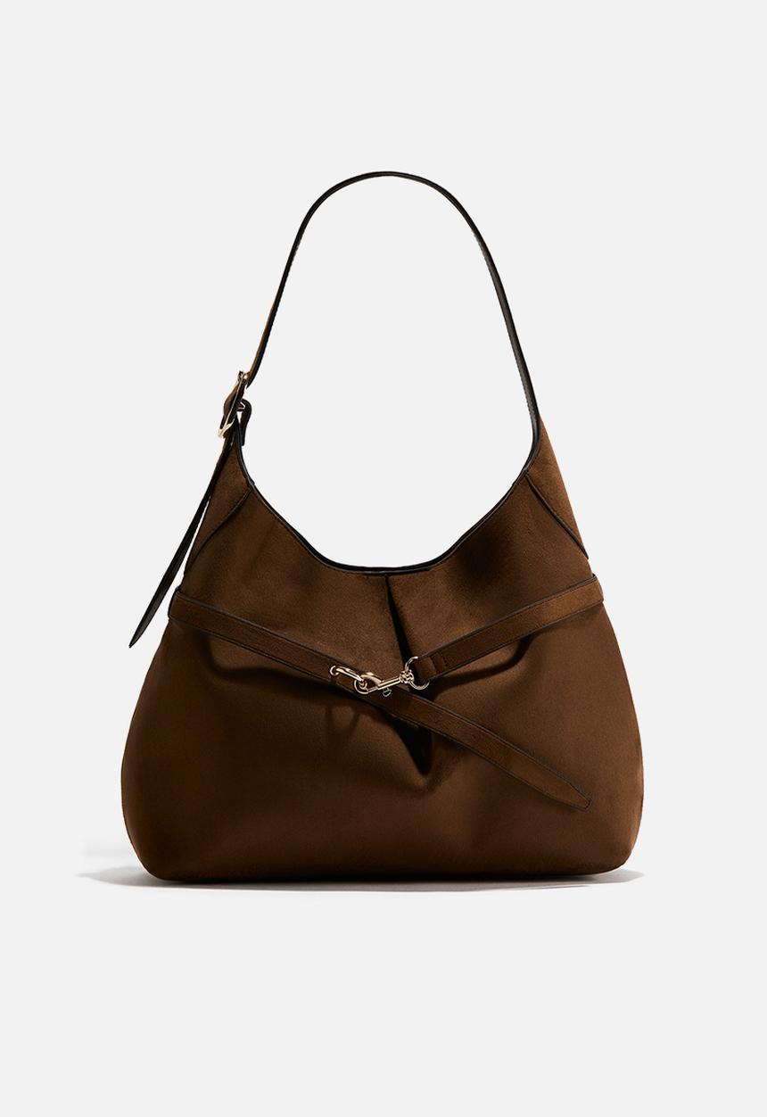 H&M - Slouchy shoulder bag - brown