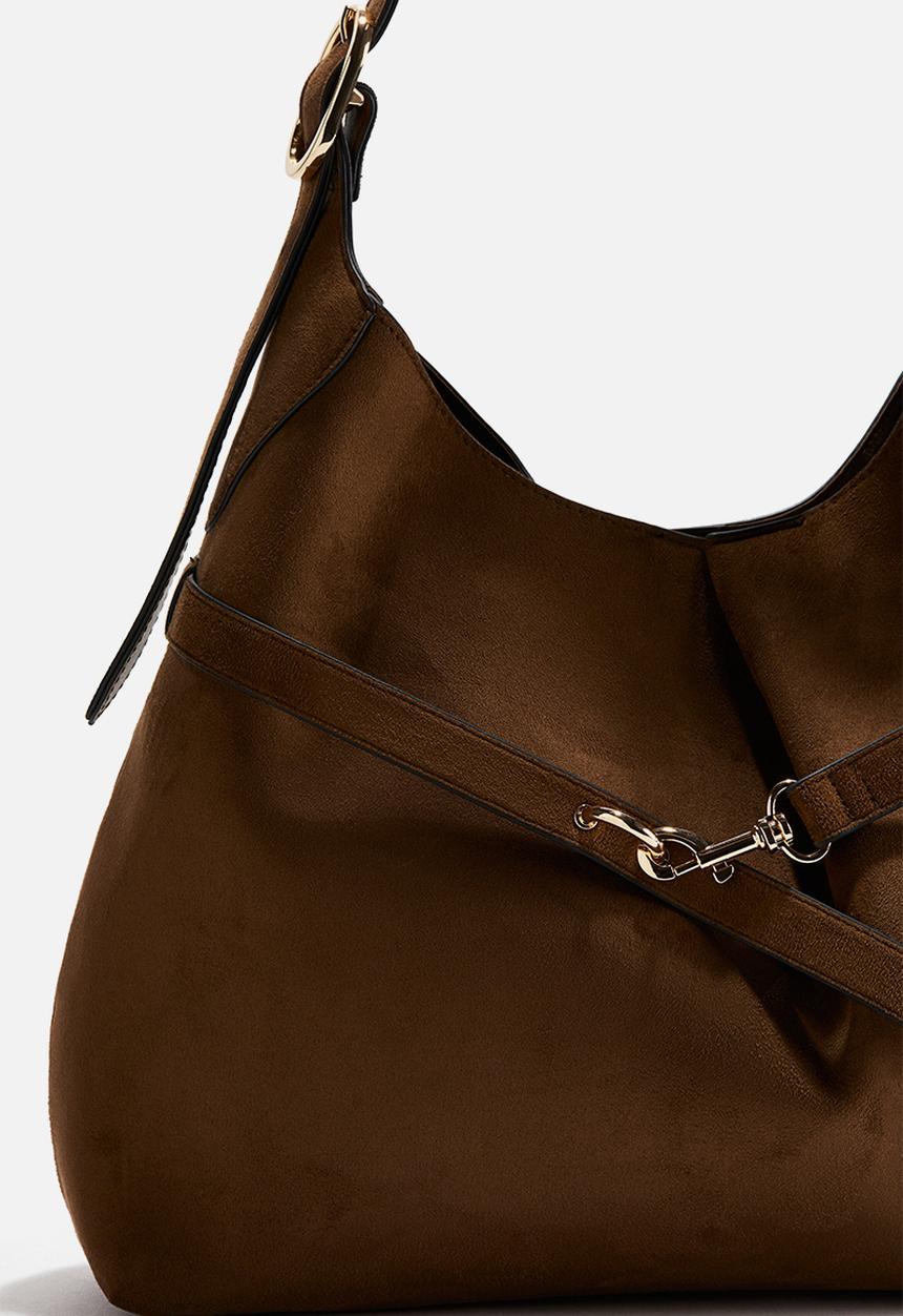 H&M - Slouchy shoulder bag - brown