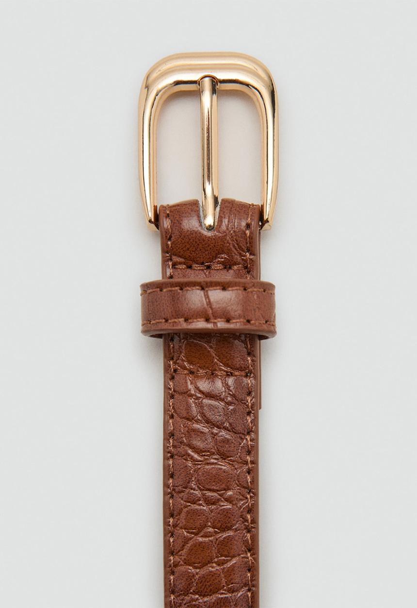 MANGO - Mirta Belt - Brown