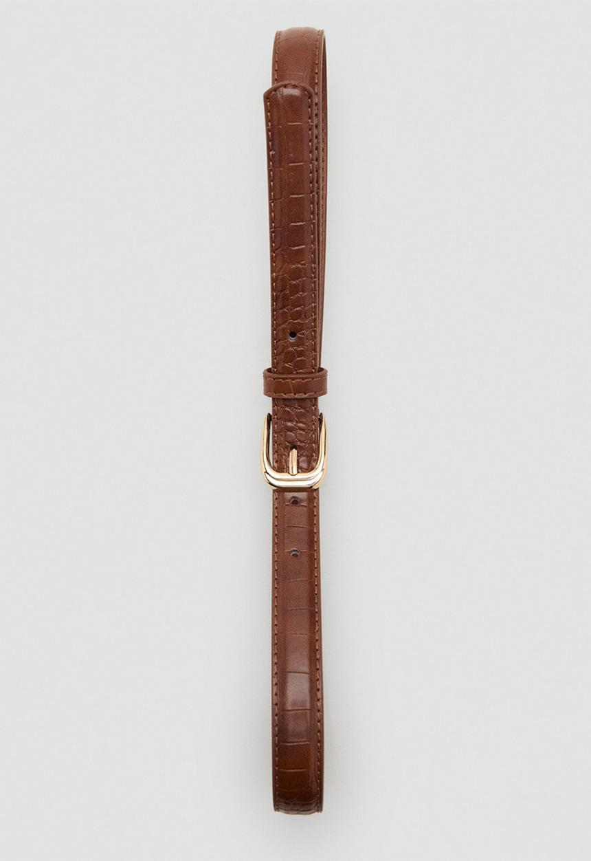MANGO - Mirta Belt - Brown