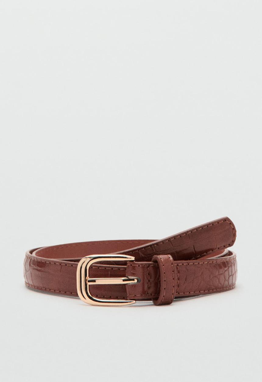 MANGO - Mirta Belt - Brown