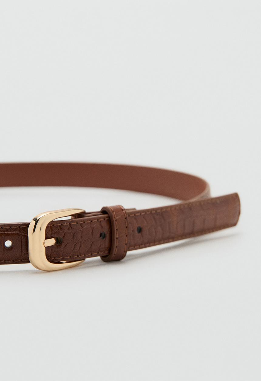 MANGO - Mirta Belt - Brown