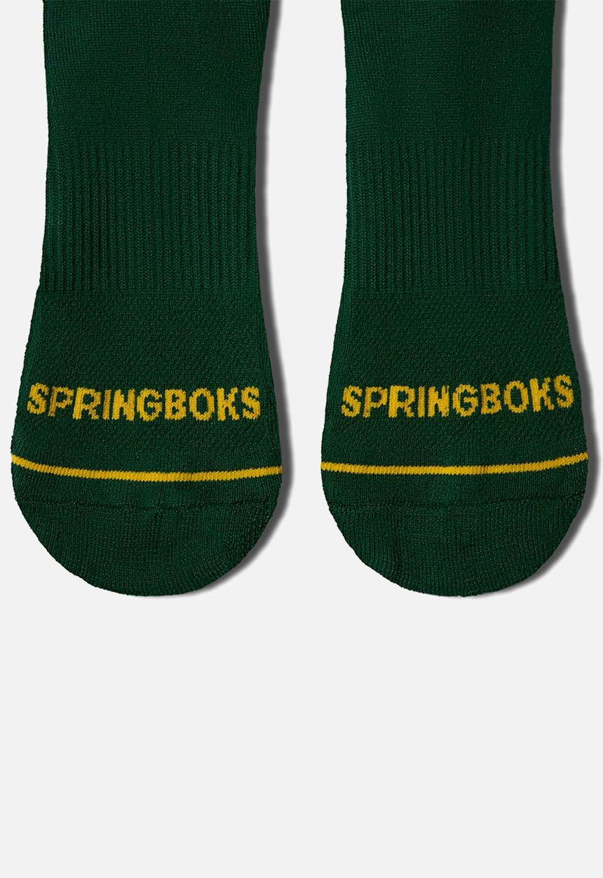 Nike - Springbok Everyday Cushioned Socks  3PK - Green/Gold/White