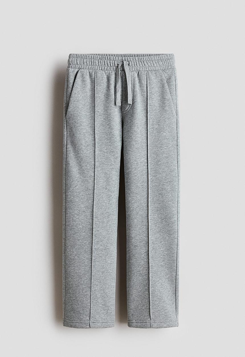 H&M - Straight sweatshirt joggers - grey marl