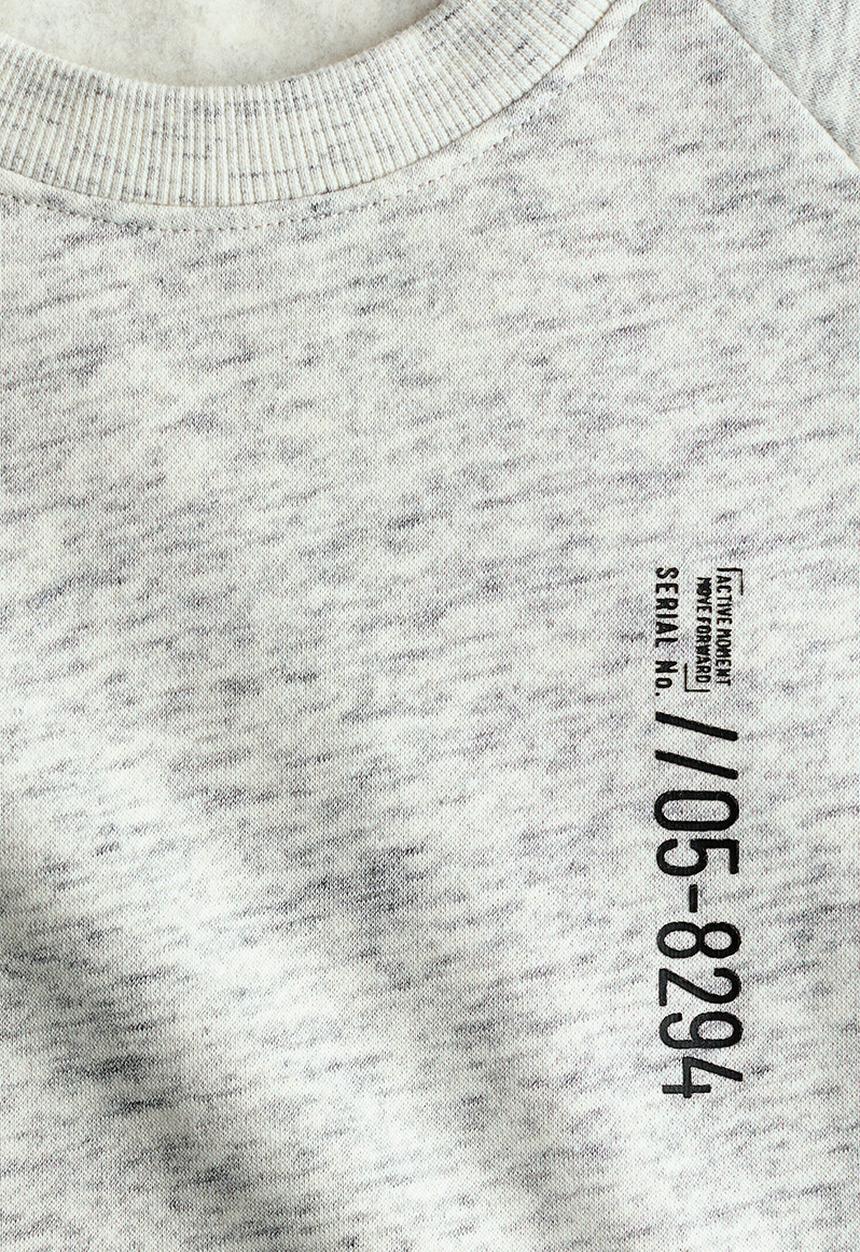 H&M - Brushed-inside sweatshirt - light grey marl